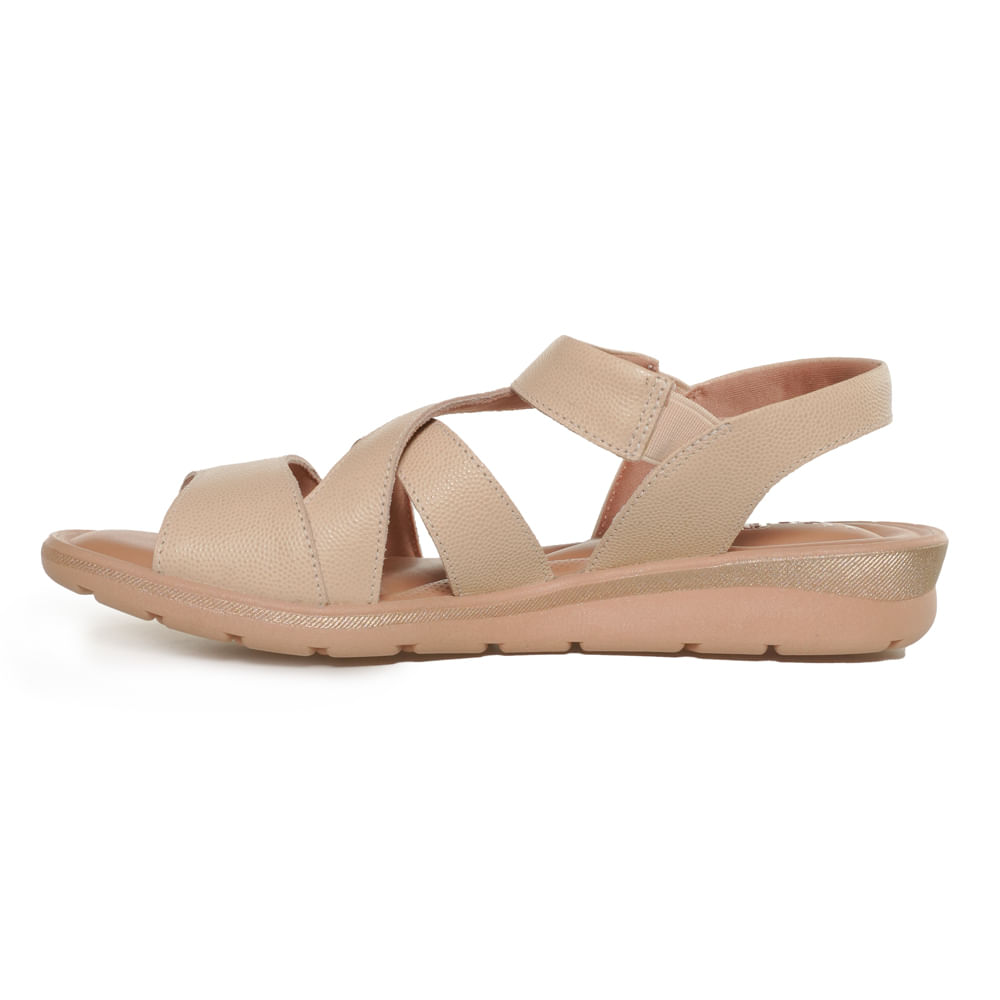Usaflex Sandalia 24-MA0304-3 Vanilla Couro -2-